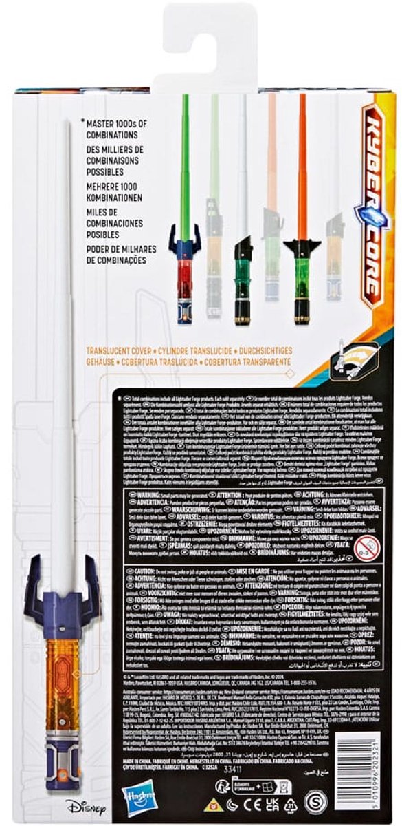 Hasbro Star Wars Lightsaber Forge Kyber Core Roleplay Replica Lightsaber Ahsoka Tano Action toys