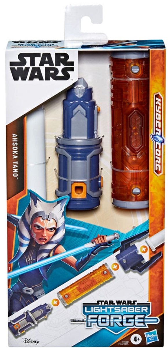 Hasbro Star Wars Lightsaber Forge Kyber Core Roleplay Replica Lightsaber Ahsoka Tano Action toys