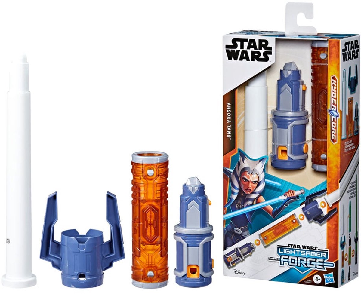 Hasbro Star Wars Lightsaber Forge Kyber Core Roleplay Replica Lightsaber Ahsoka Tano Action toys