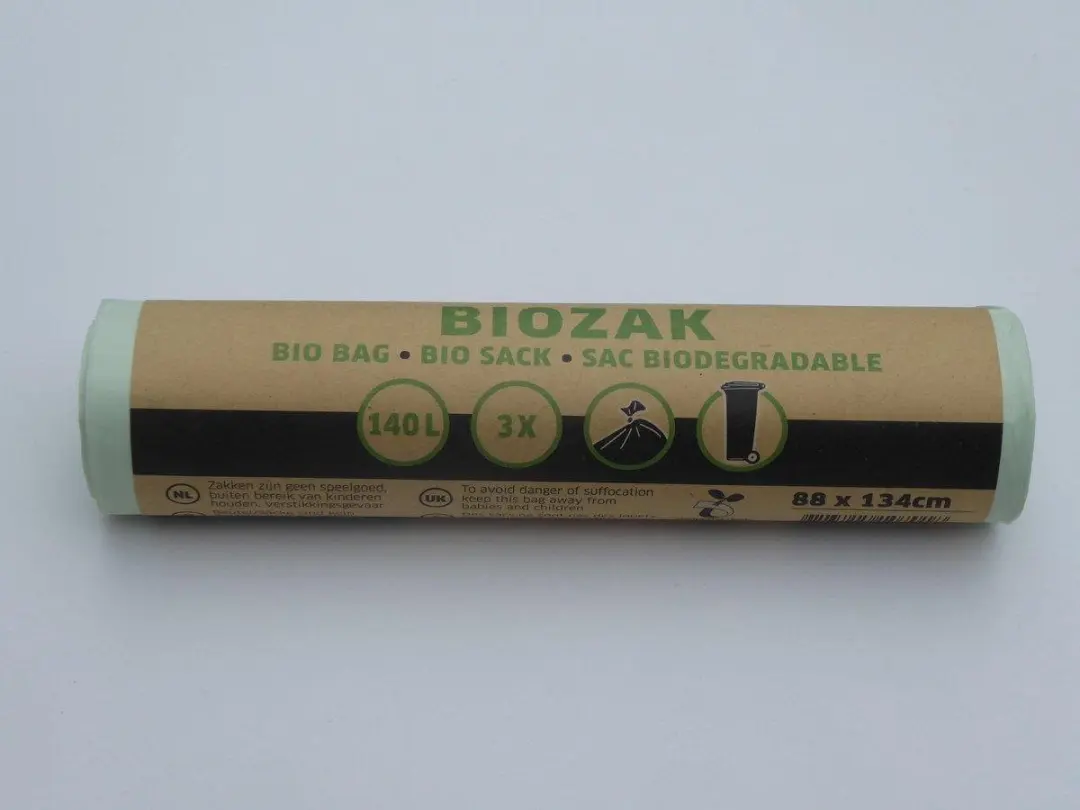 Dumil Biozak 140L - 15 Stuks (3x5) Groen