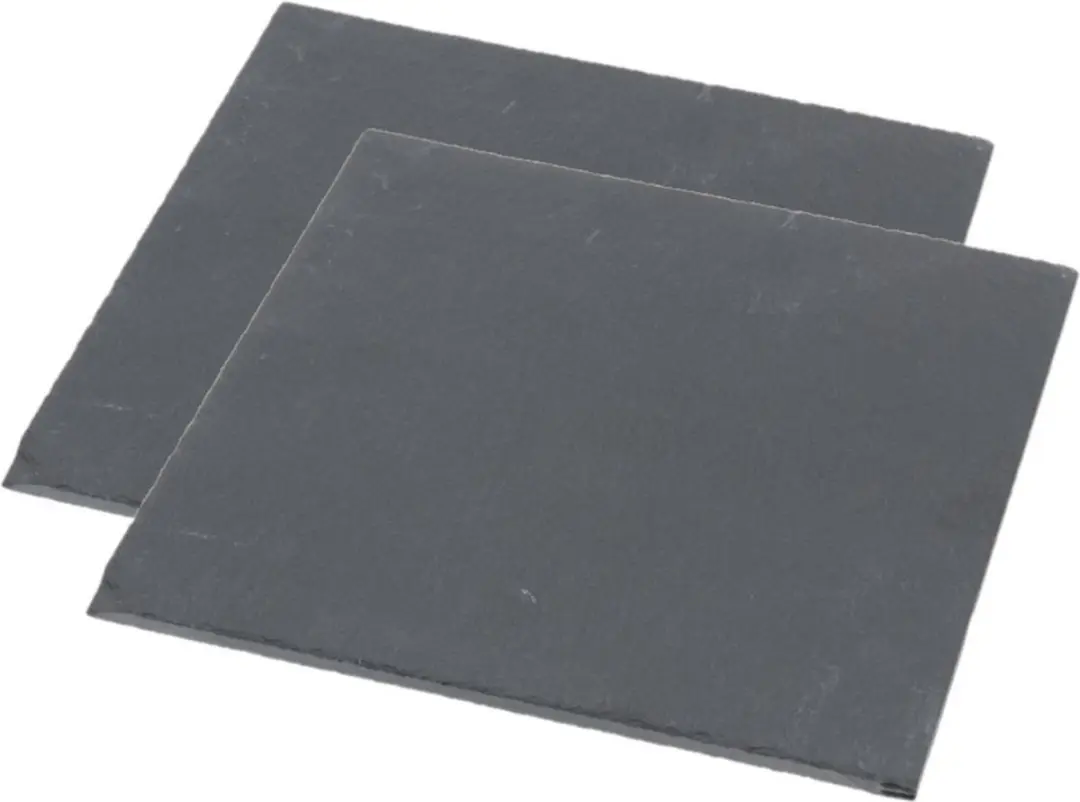 Excellent Houseware Leisteen Serveerplanken 30x30cm