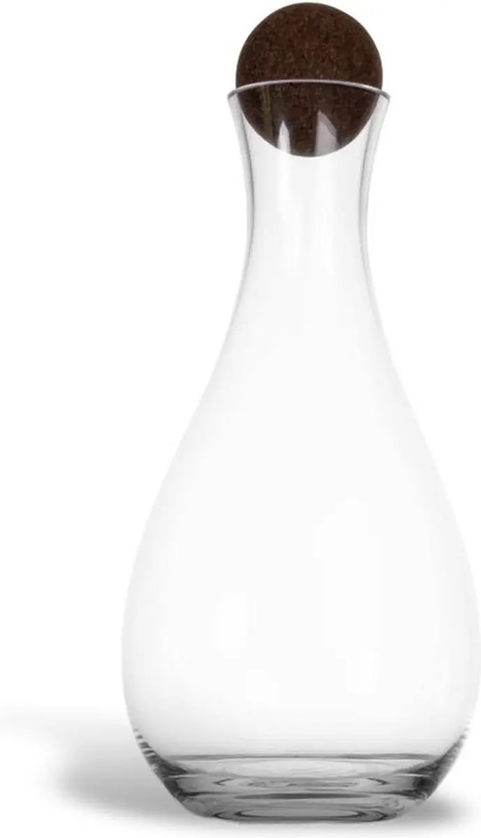 Sagaform Nature Wijnkaraf 1L - Transparant