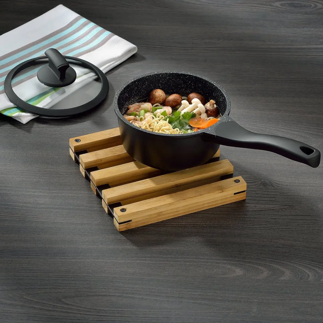 Kela Pan Onderzetter 20cm Bamboe - 1 Stuk