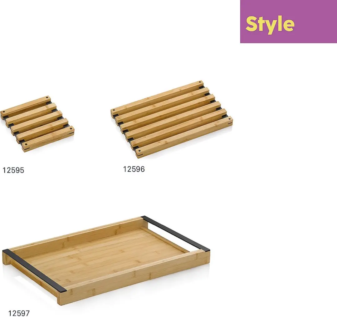 Kela Pan Onderzetter 20cm Bamboe - 1 Stuk