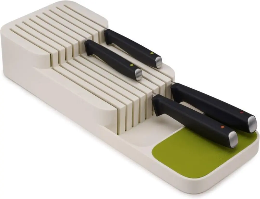 Joseph Joseph Keukenlade Organizer Messen - 11.4x39.5x7.4cm - Wit/Groen