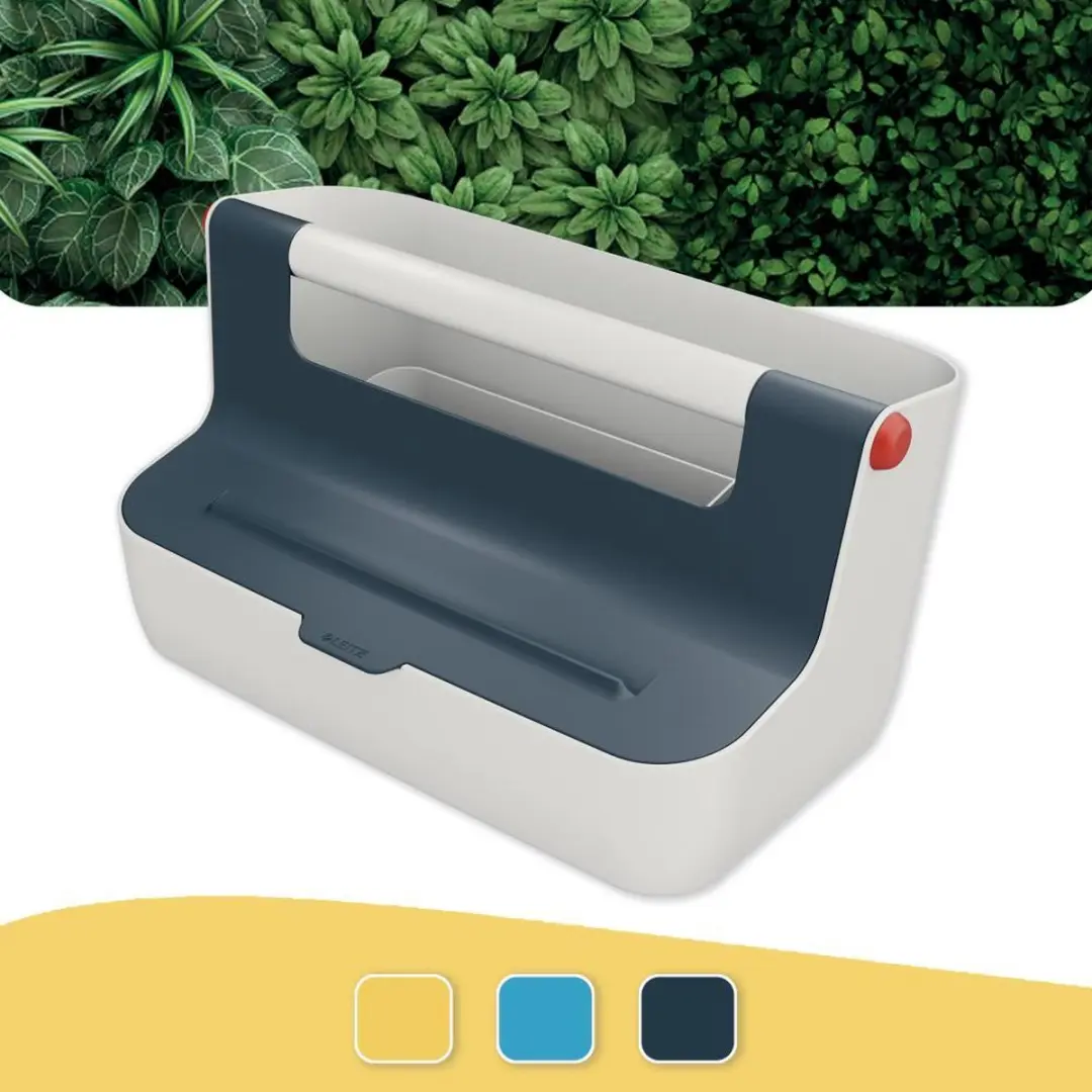 Leitz Cosy Opbergdoos 4 Vakken - Fluweel Grijs