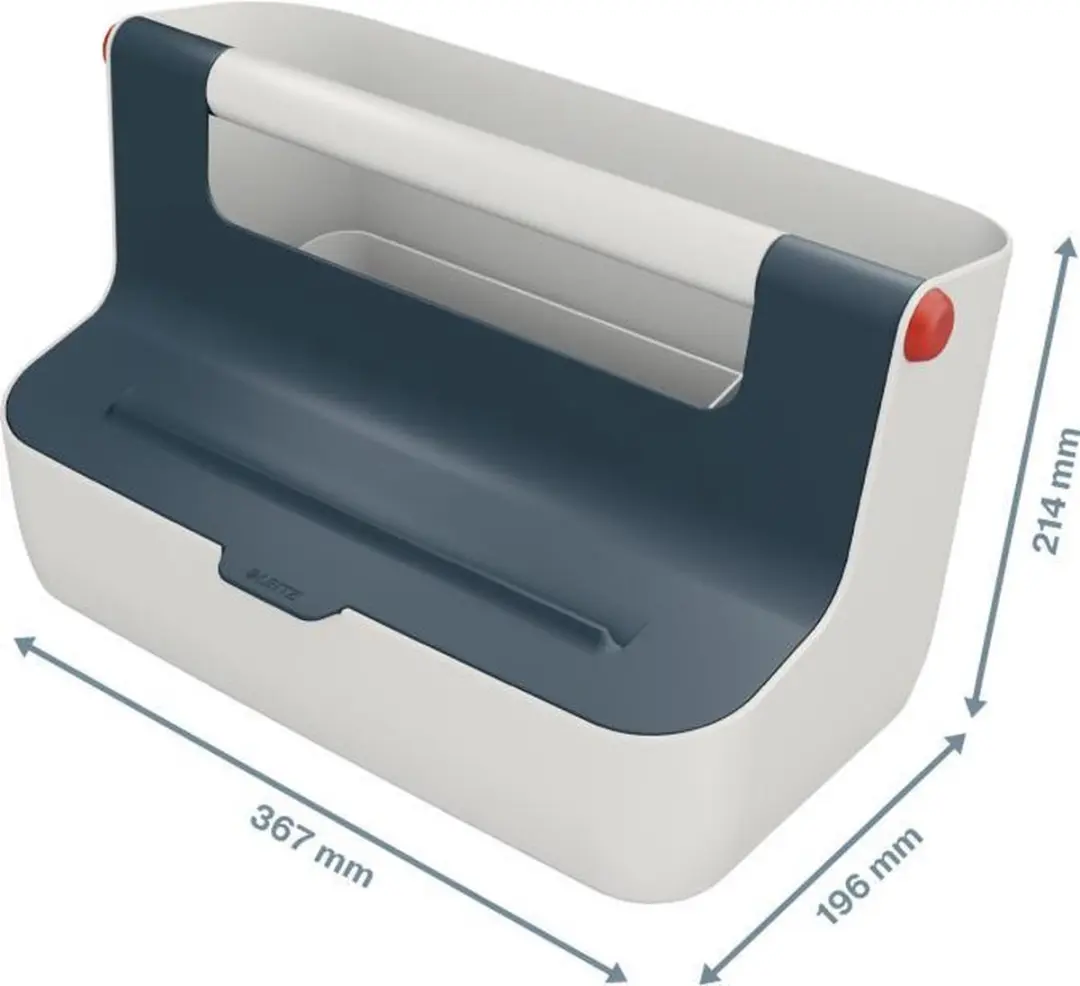Leitz Cosy Opbergdoos 4 Vakken - Fluweel Grijs