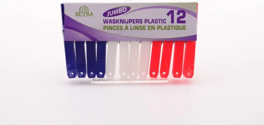Luva Wasknijpers Kunststof - 12 Stuks