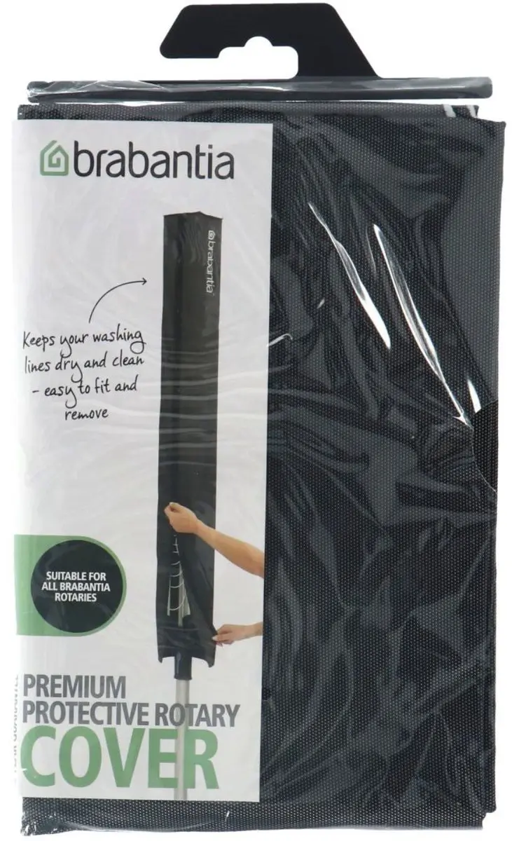 Brabantia Droogmolen Beschermhoes 420405 - Zwart