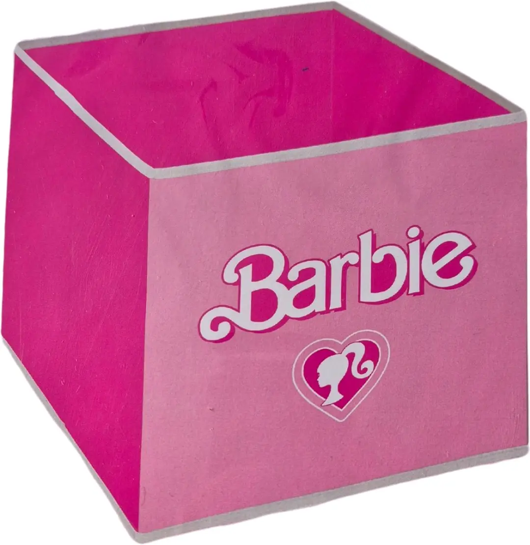 Barbie Opbergbox Roze 31x31x31cm