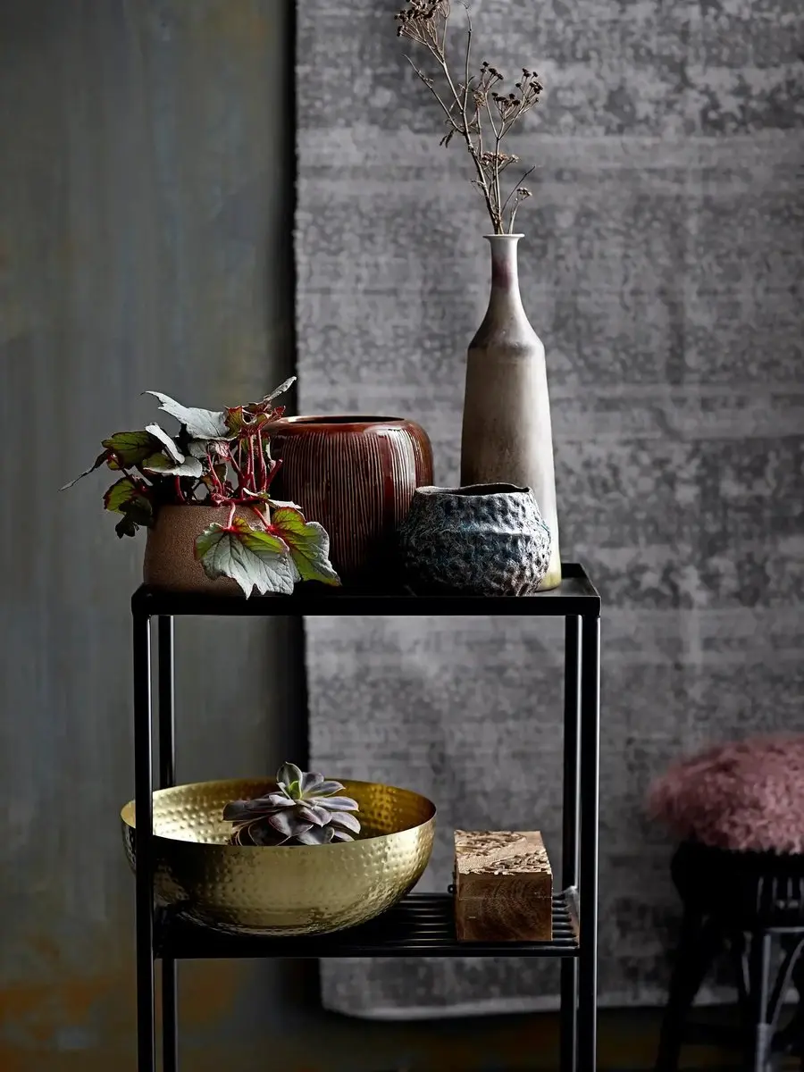 Bloomingville Schaal - Goud Aluminium