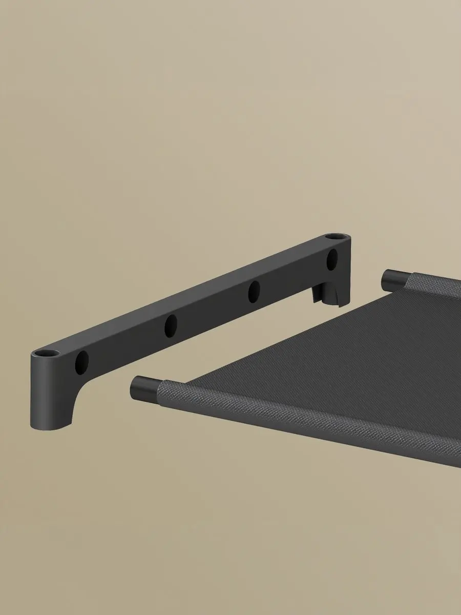 Songmics Schoenenrek 3 Lagen LSH033BH01 - 9 Paar - Zwart - afbeelding 6 van 6