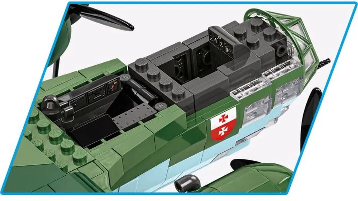 Cobi Dornier Do 17Z-2 COBI-5754 - 1383 Stukken - Meerkleurig - afbeelding 6 van 6