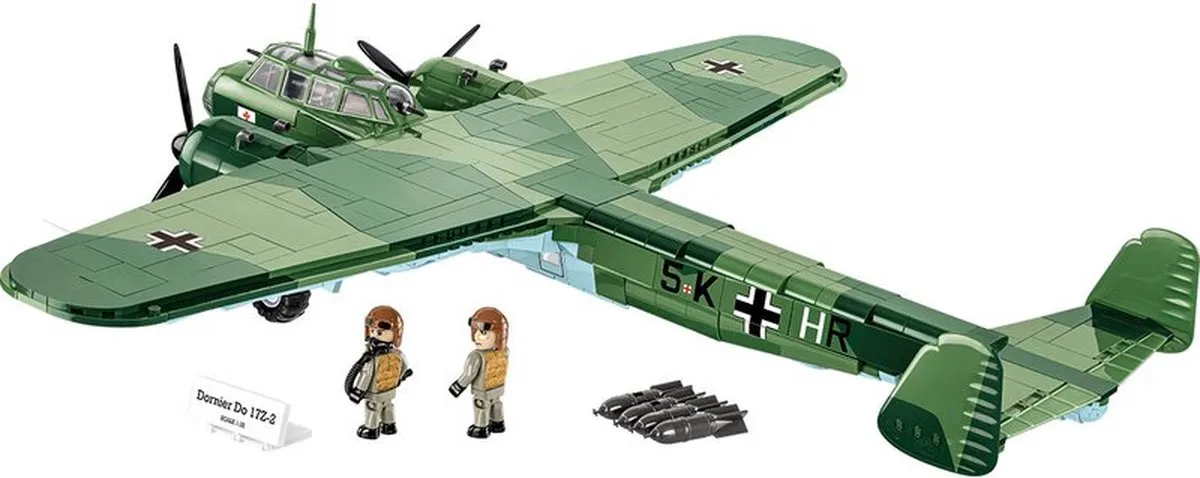 Cobi Dornier Do 17Z-2 COBI-5754 - 1383 Stukken - Meerkleurig