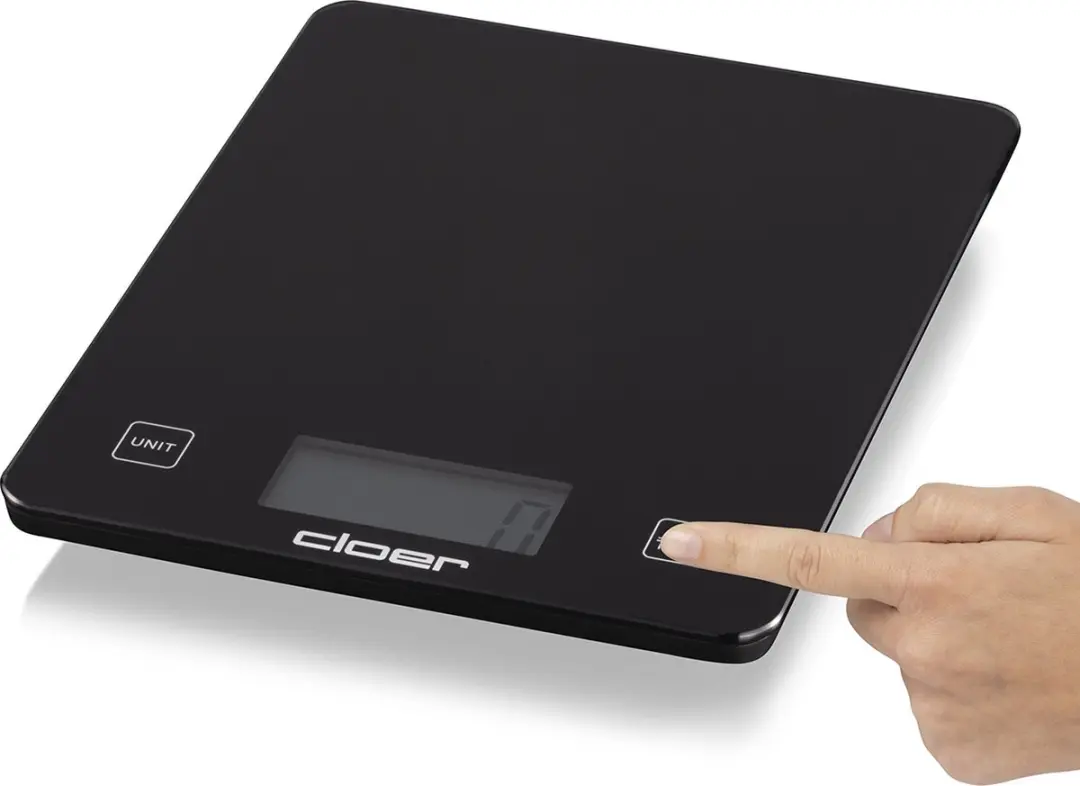 Cloer 6870 Keukenweegschaal - 10 kg - Zwart