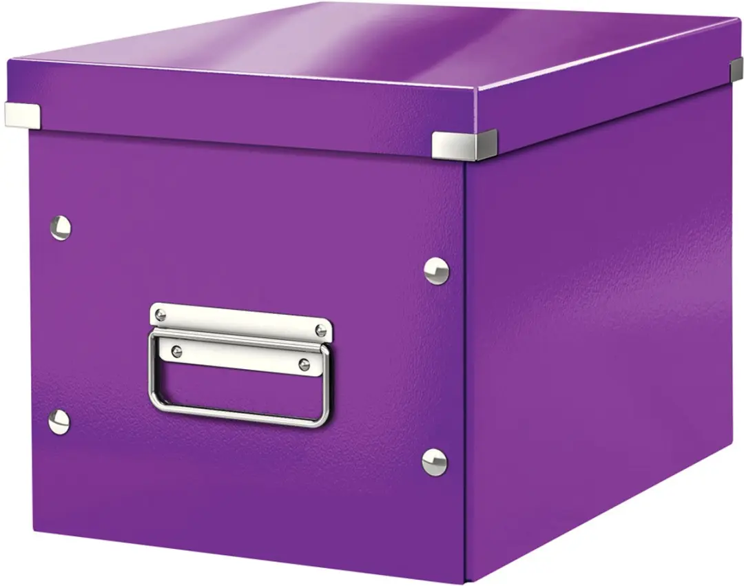 Leitz Wow Click & Store Kubus Opbergdoos 30L - IJsblauw