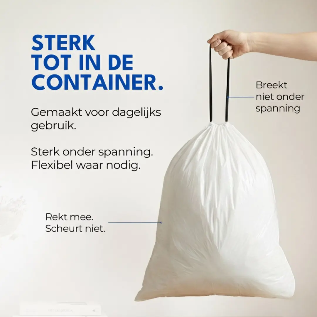 Simple Vuilniszakken 10-12L - 200 Stuks (10x20) - o.a. Brabantia