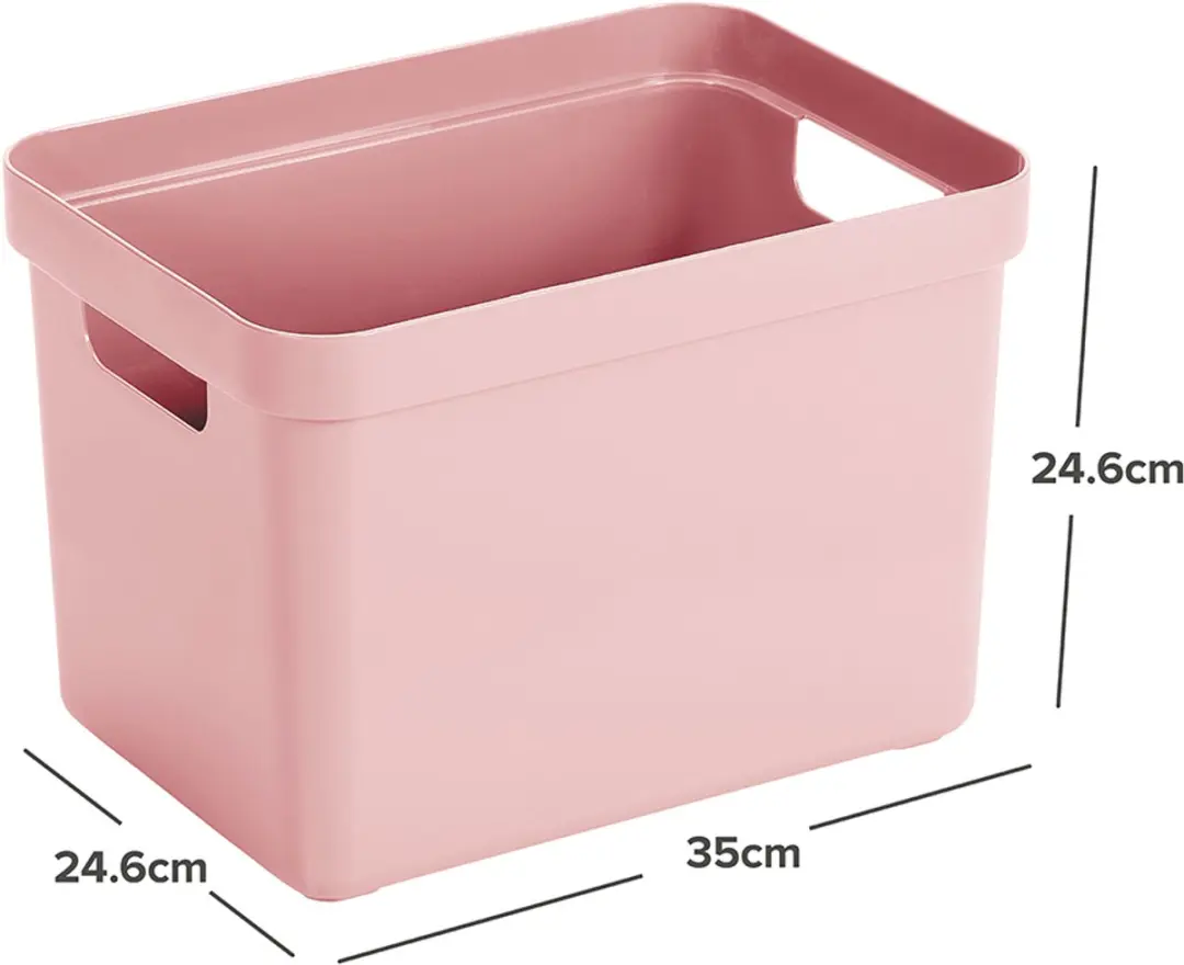 Sunware Sigma Home Opbergbox 18L - Roze - afbeelding 2 van 6