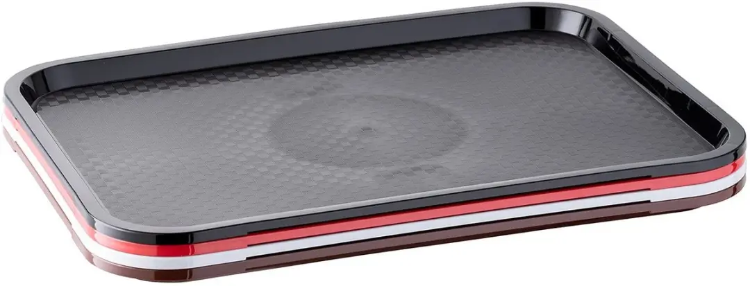 APS Fast Food Serveertablet 53x32.5cm - Rood - Set van 10