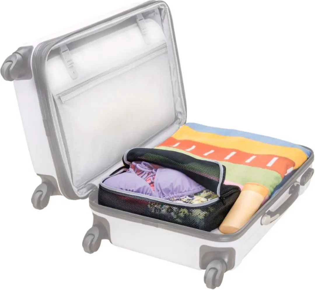 Wenko Reisorganizer 10x20x35cm - Grijs - afbeelding 4 van 4