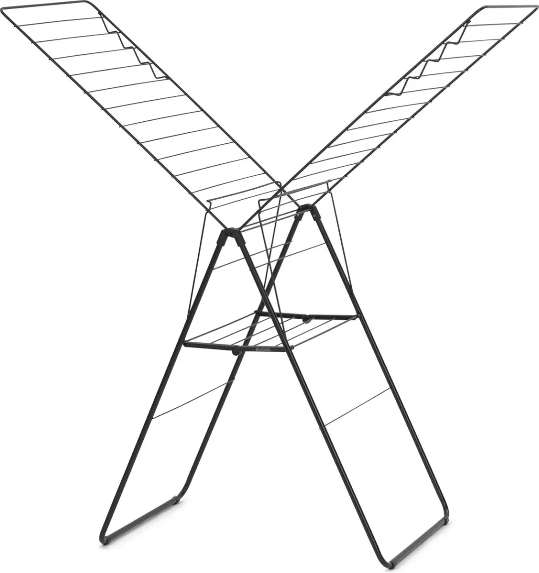 Brabantia HangOn Droogrek 25m Matt Black - 413407 - afbeelding 4 van 6
