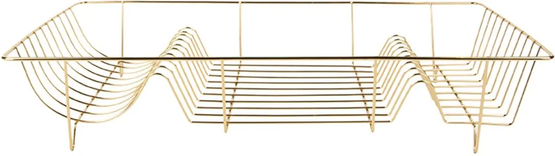 Present Time Linea Afdruiprek Verguld - 49x32x9,5cm