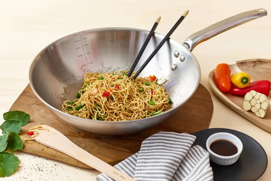 DeBuyer Alchimy RVS Wok 28cm