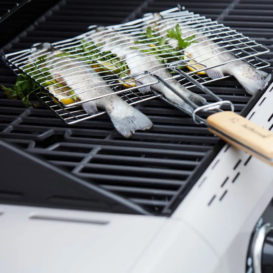 Barbecook Visgrill 28x28cm - Chroom