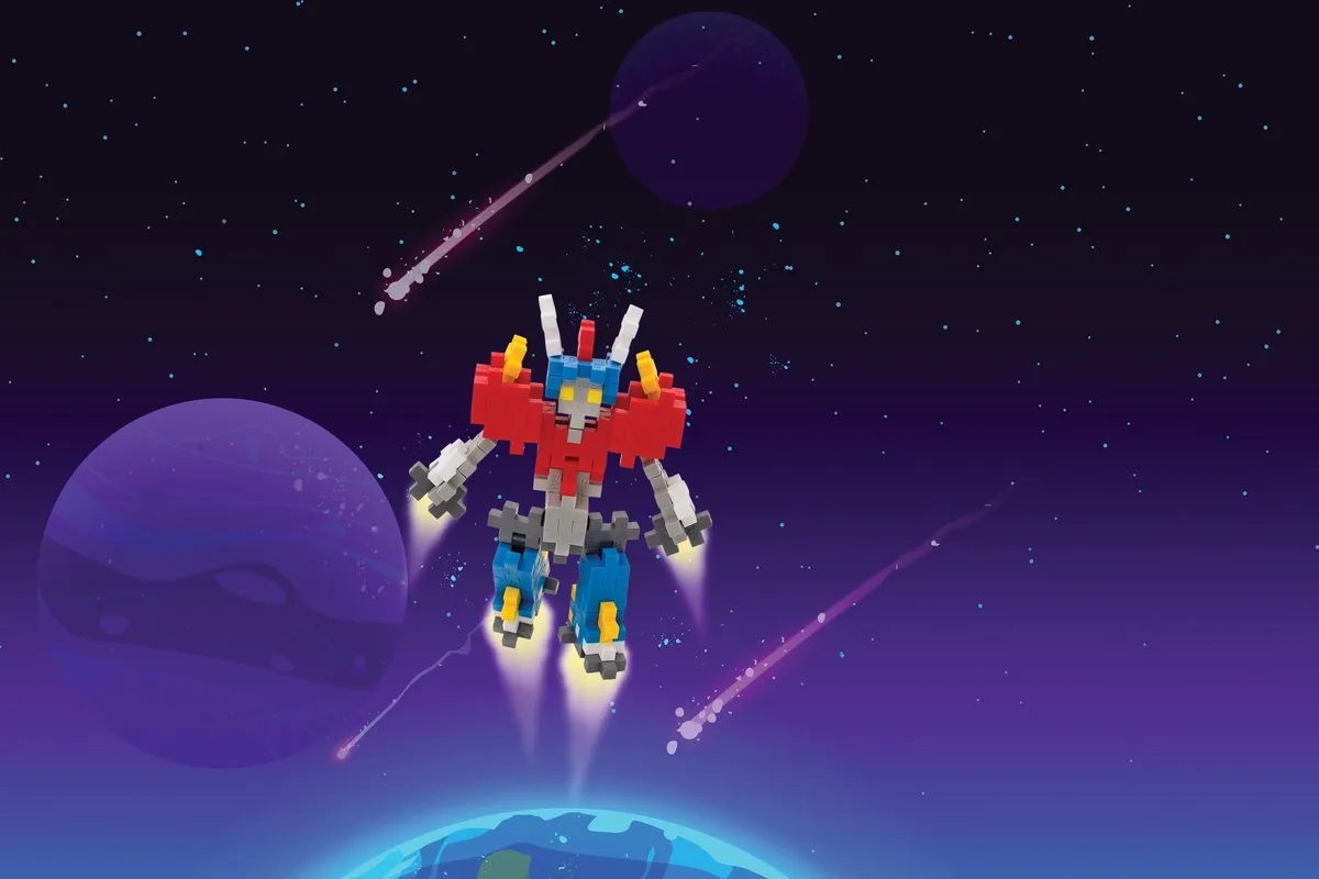 Plus-Plus Mecha Bot Bouwset 100-delig - 4270