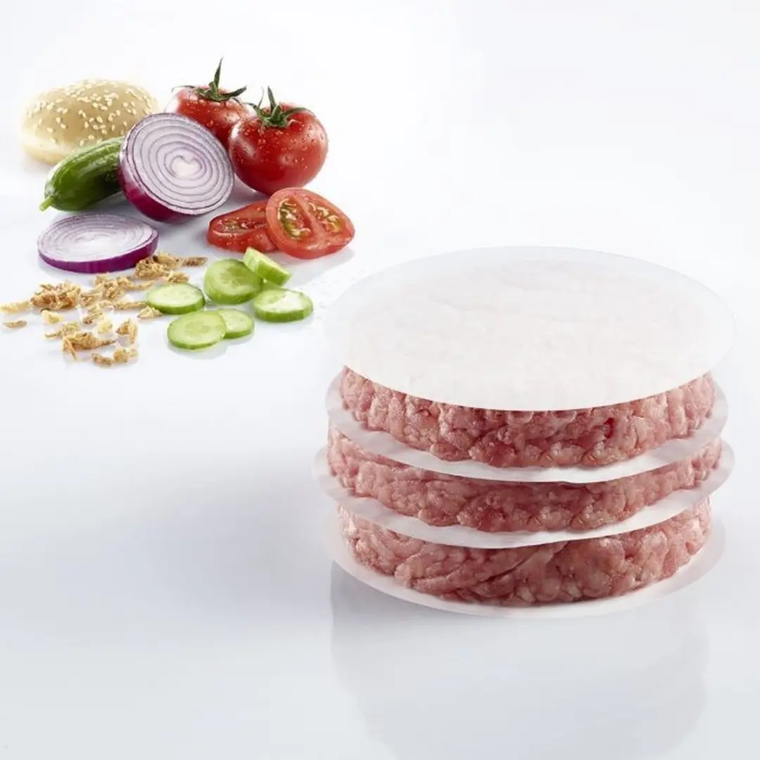Westmark Burgerpapier 100 Stuks - Ø7cm Wit