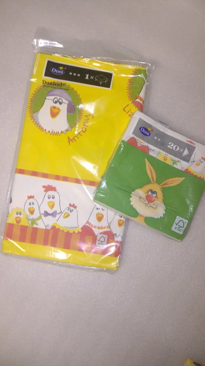 Duni Chicken Farm Servetten 33x33cm