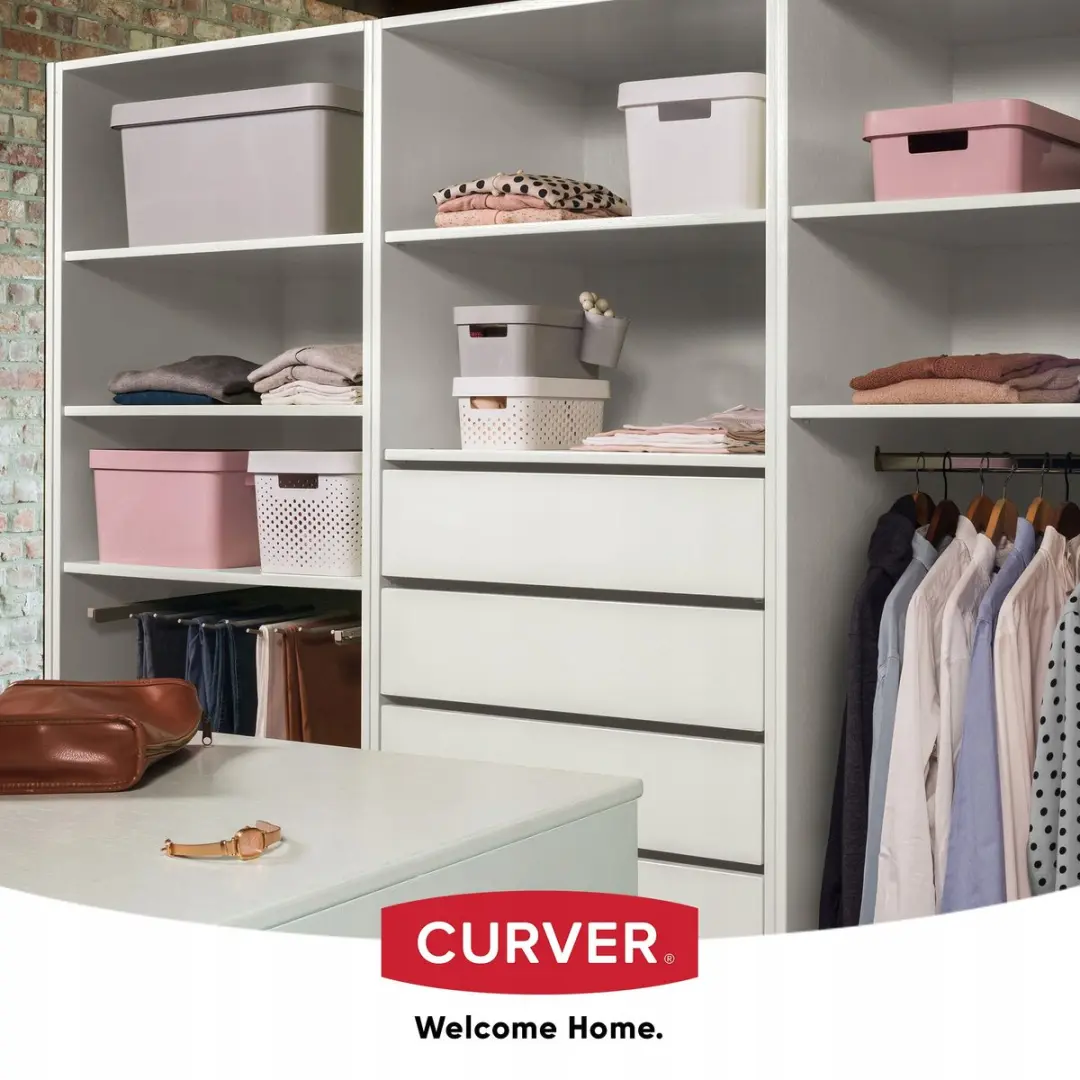 Curver Infinity Opbergbox 45L - Grijs