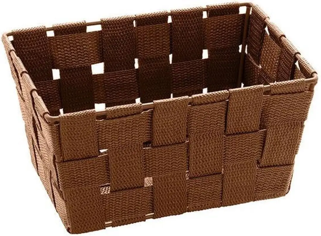 Wenko Adria Opbergmand - 9x14x19cm - Bruin