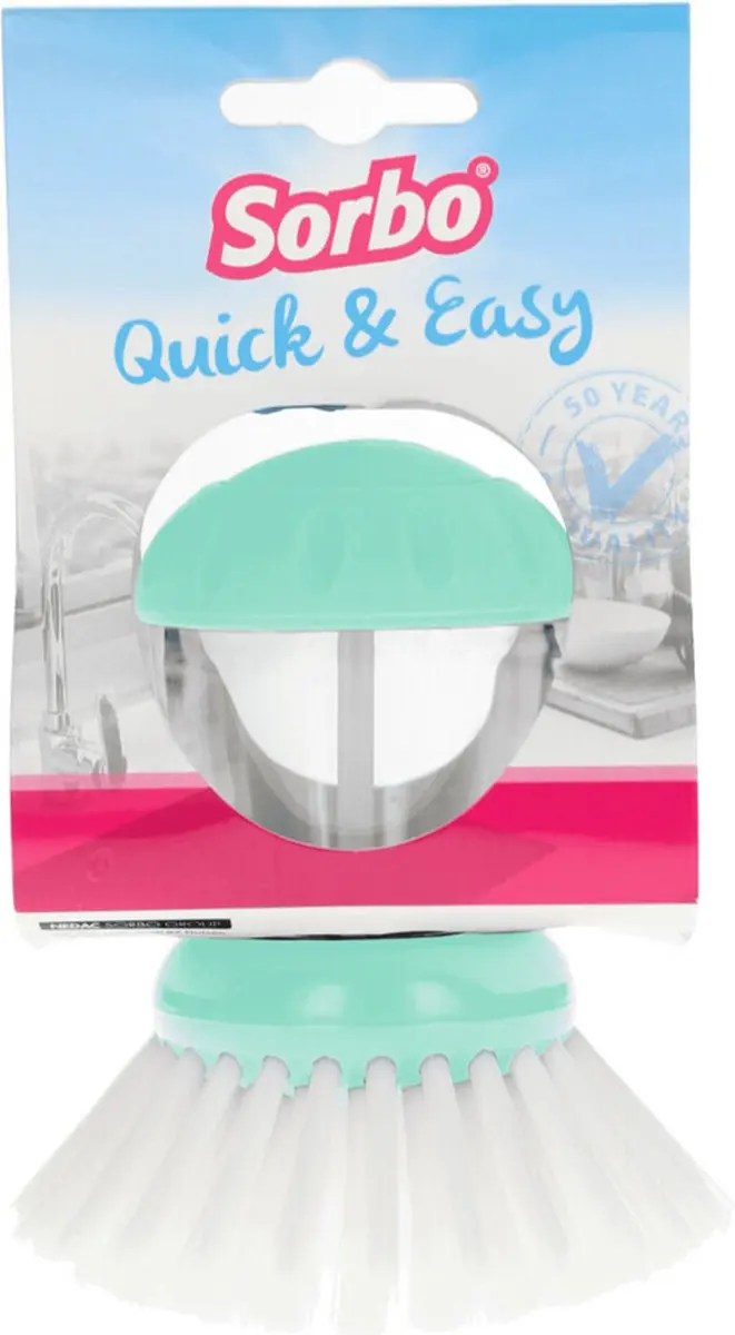 Sorbo Afwasborstel Quick & Easy Mint