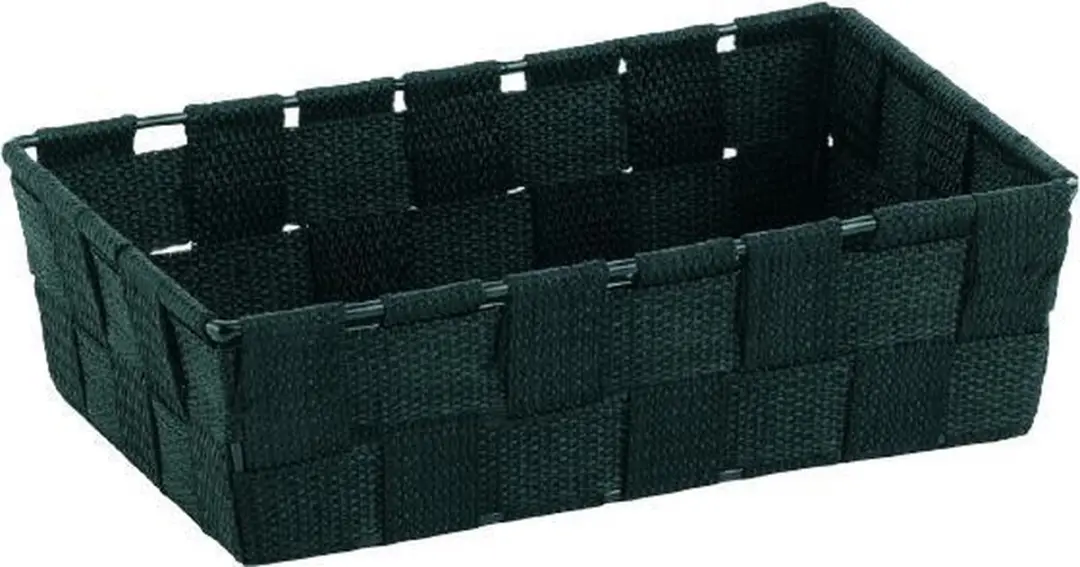 Kela Badkamer - Alvaro Mand 23x15x6 cm - Kunststof - Zwart