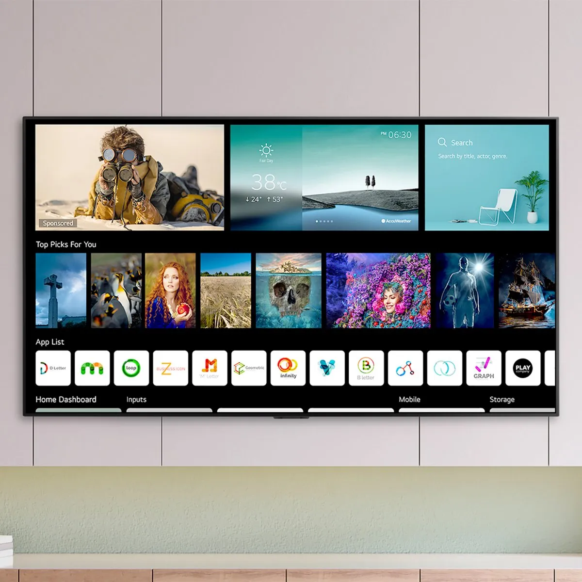 LG 43UP75006LF 43 inch 4K LED TV - Zwart