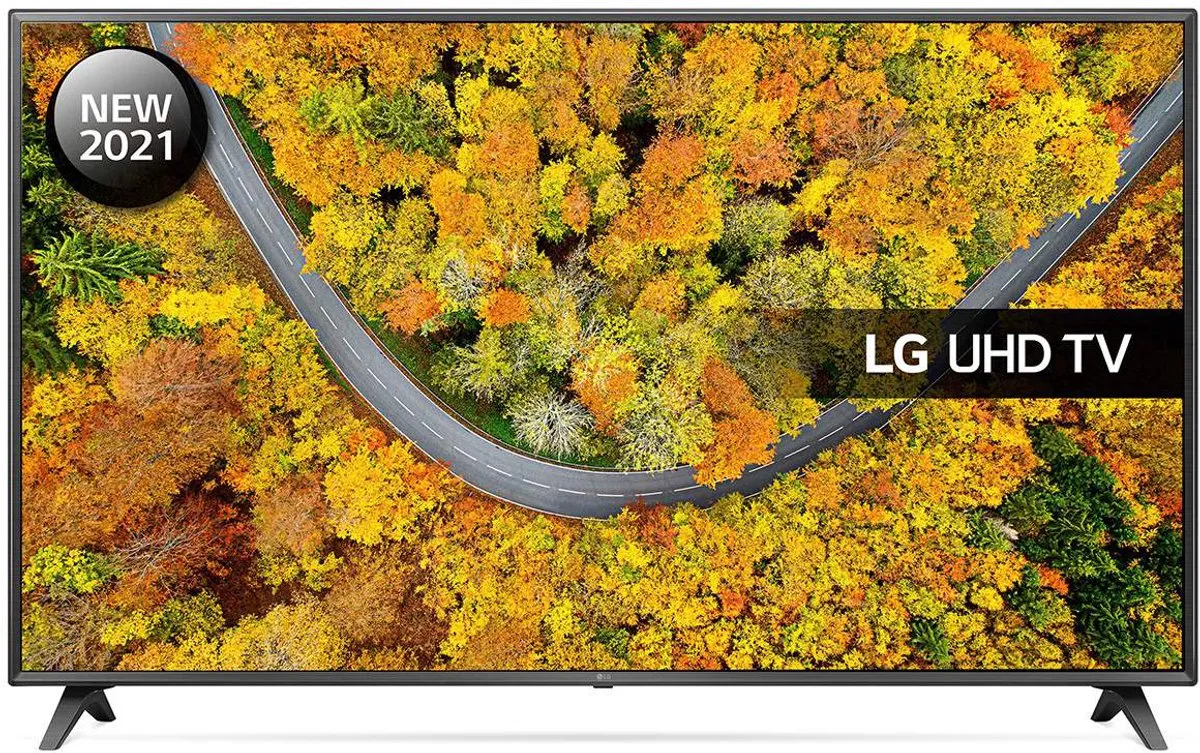 LG 43UP75006LF 43 inch 4K LED TV - Zwart