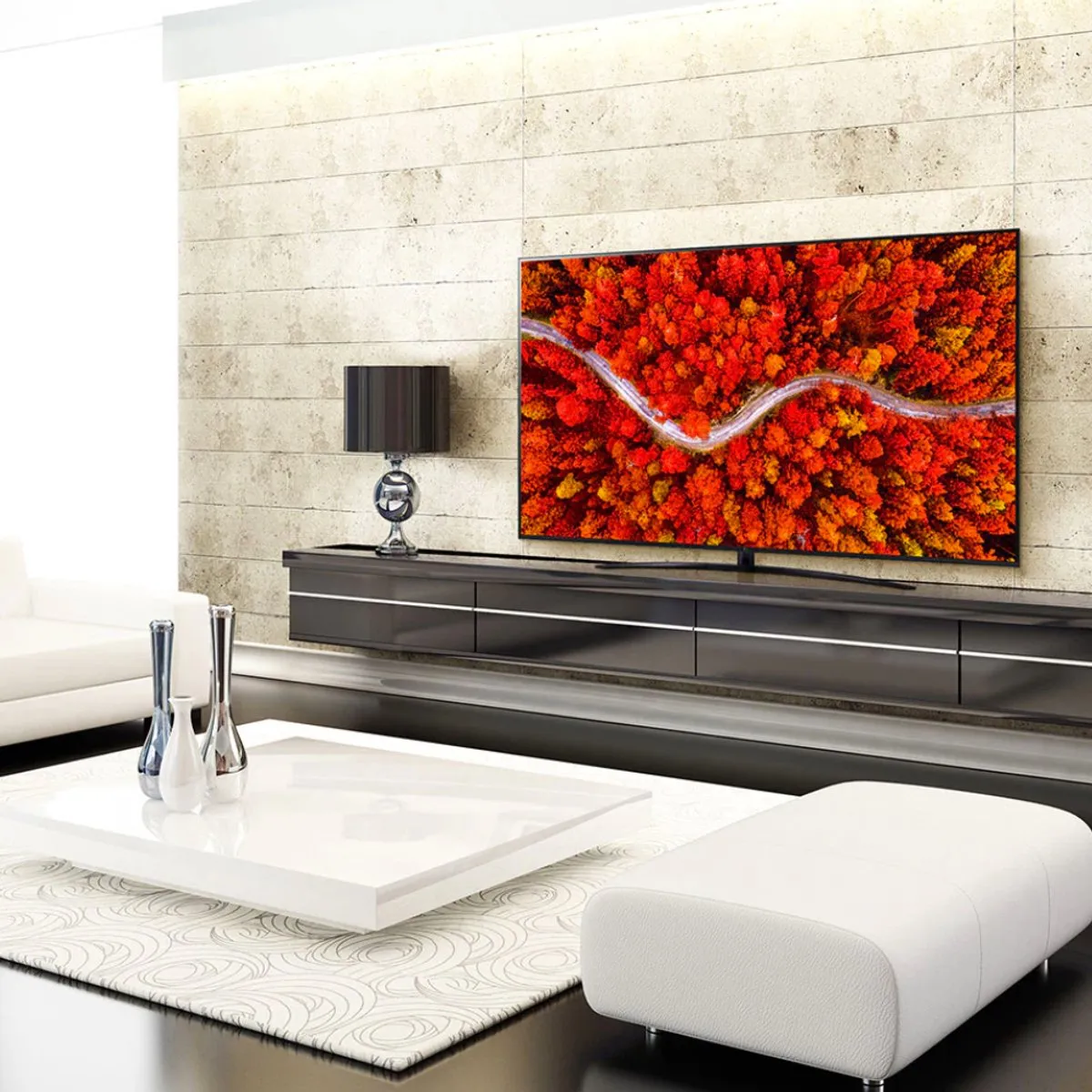 LG 43UP75006LF 43 inch 4K LED TV - Zwart