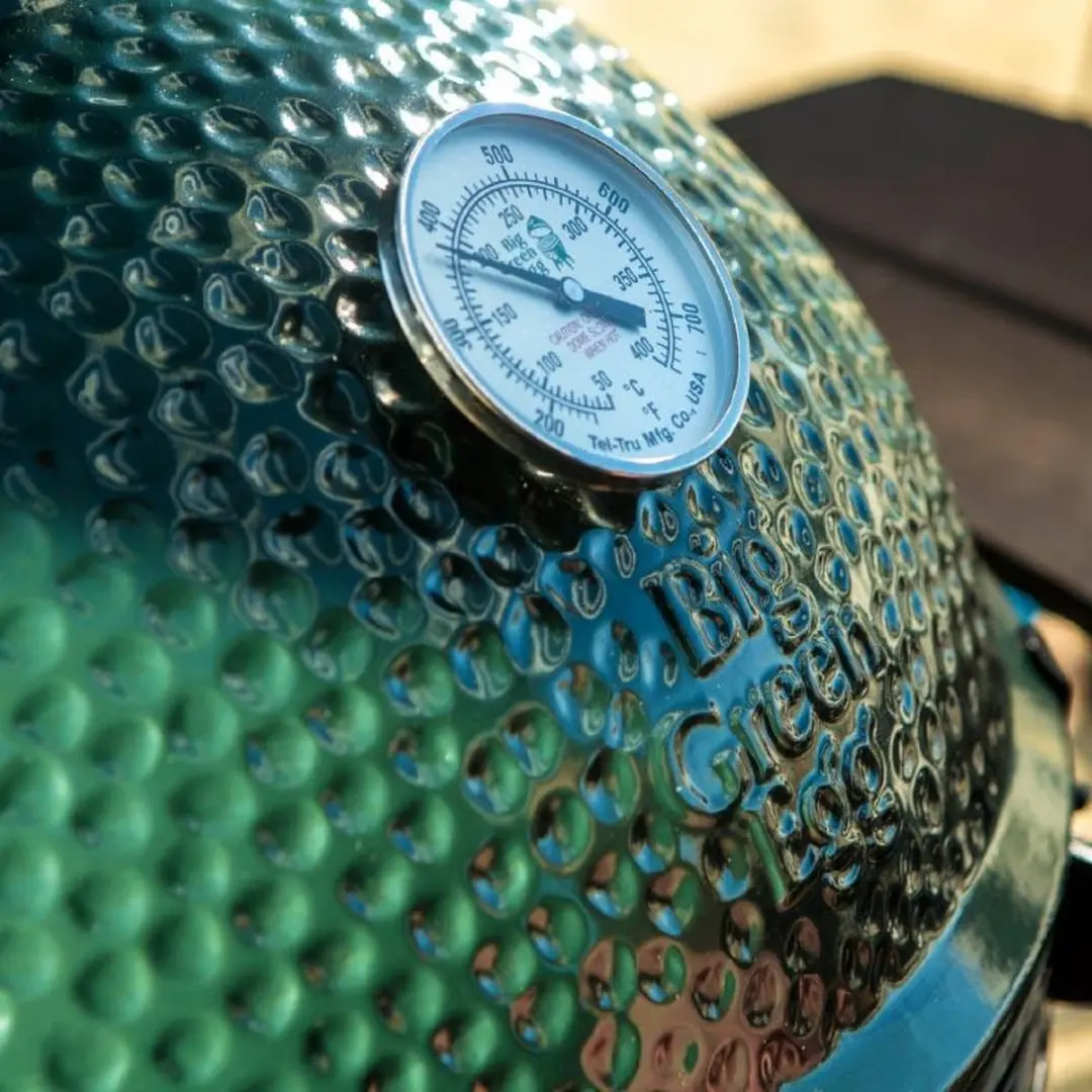 Big Green Egg Tel-Tru Temperatuurmeter - 5cm - Wit