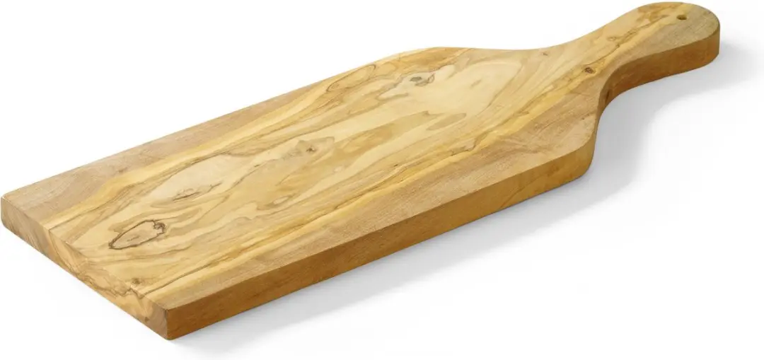 Hendi Serveerplank met Handvat Olijfhout 400x140x18mm