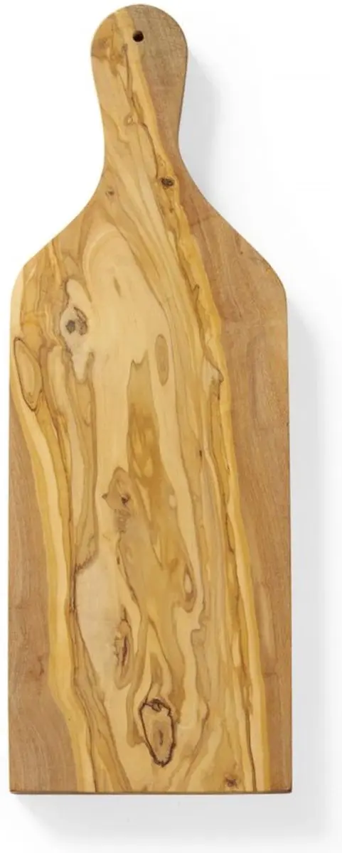 Hendi Serveerplank met Handvat Olijfhout 400x140x18mm