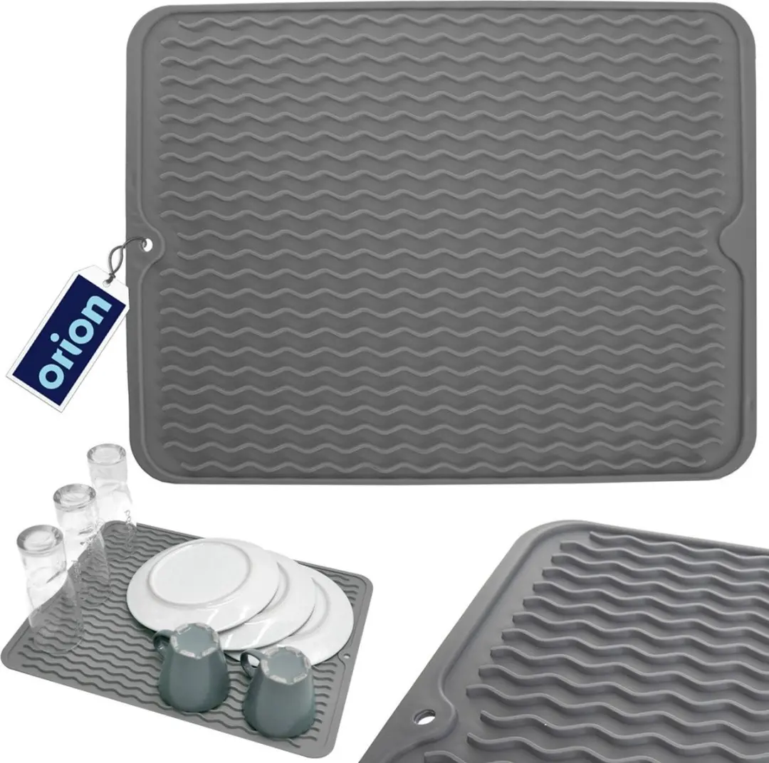 Orion Vaatdroogmat Grijs 40x30,5cm