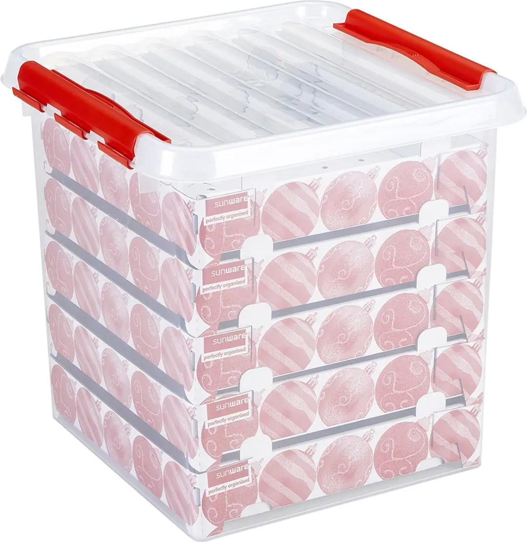 Sunware Q-line Kerstballen Opbergbox 38L