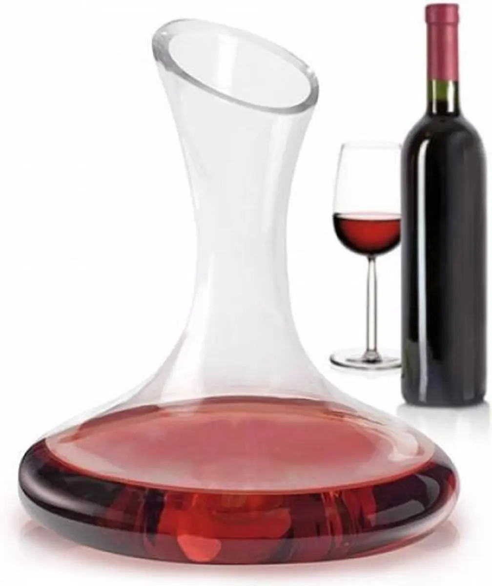 Excellent Houseware Valetti Wijn Decanteerkan 1.5L - Glas