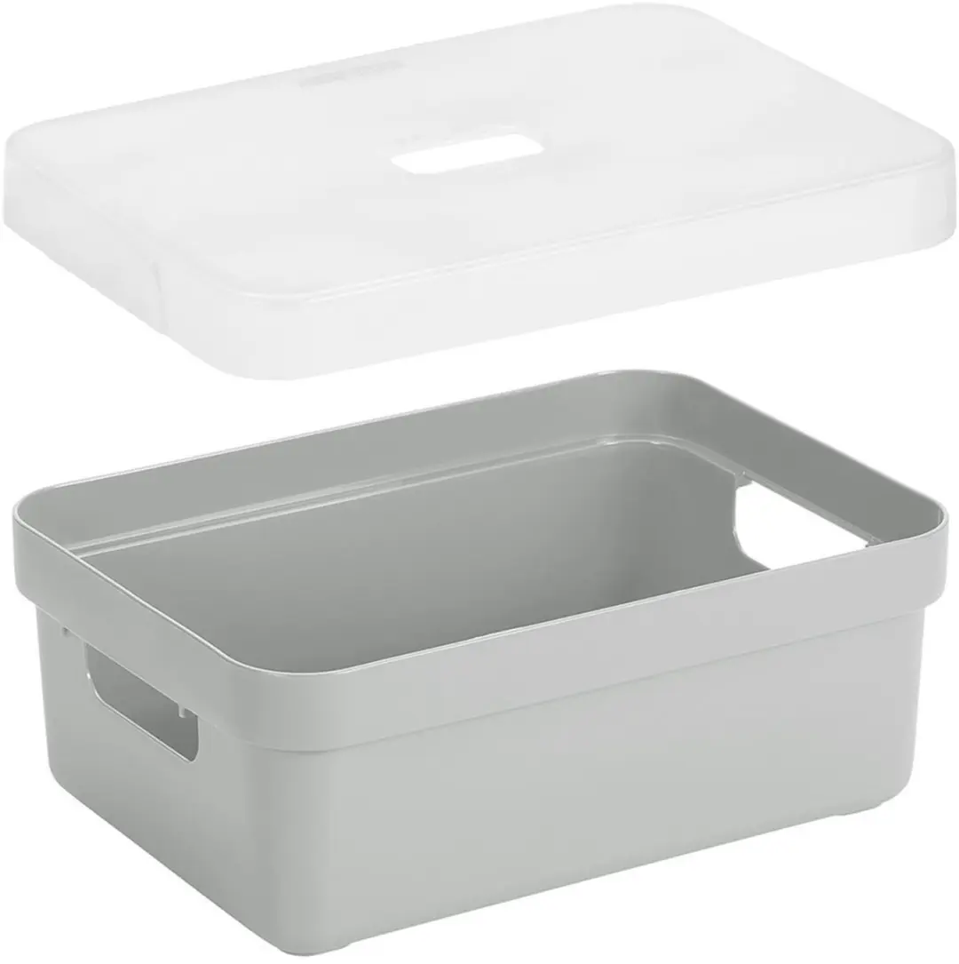 Sunware Opbergbox 9L Lichtgrijs