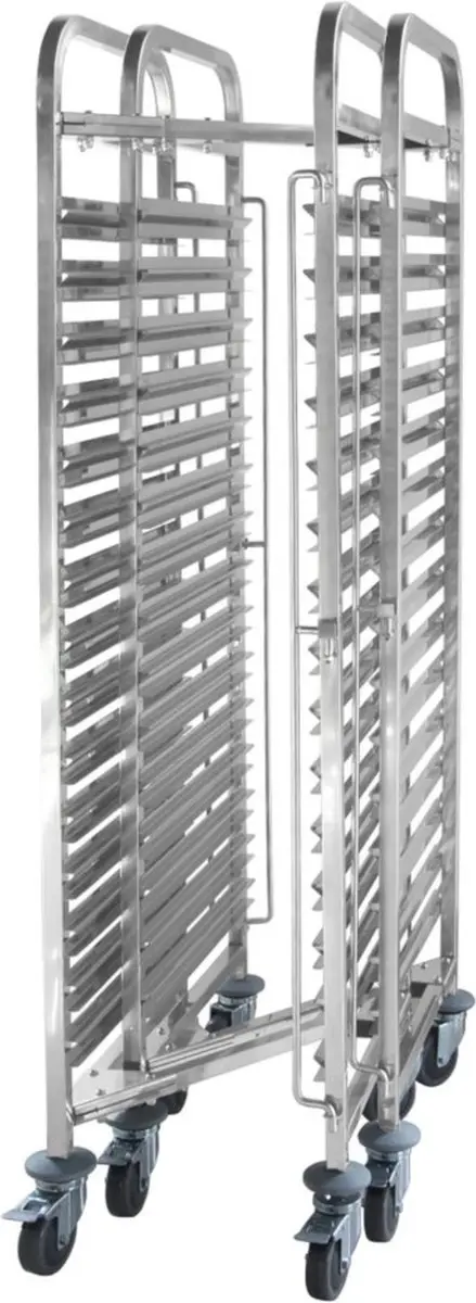 HENDI 810606 Regaalwagen GN 1/1 - 15 Etages - Inox