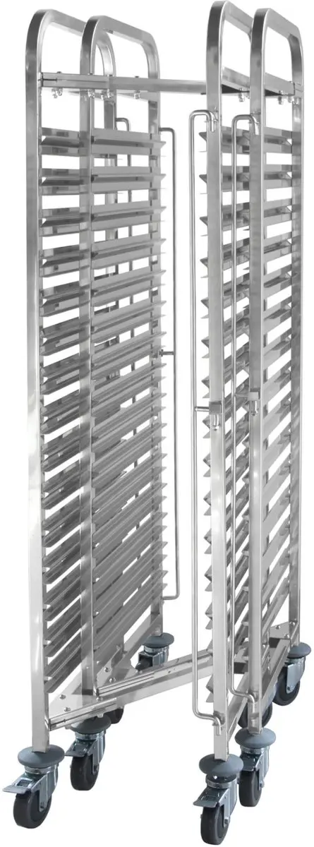 HENDI 810606 Regaalwagen GN 1/1 - 15 Etages - Inox