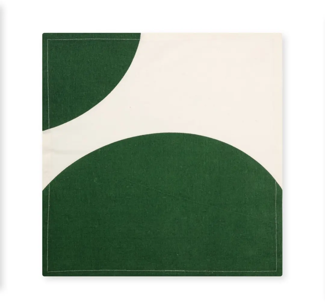vtwonen Groene Katoenen Servetten 40x40cm