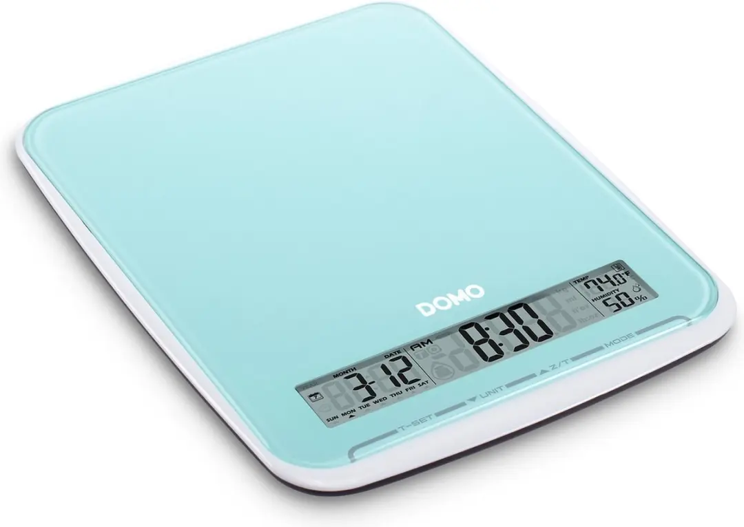 Domo DO9108W Keukenweegschaal - 10 kg - Blauw