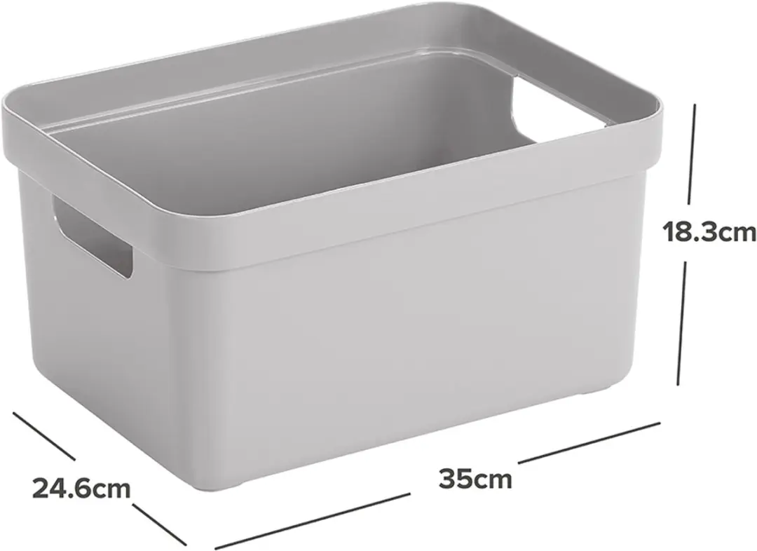 Sunware Sigma Home Opbergbox 13L - Grijs